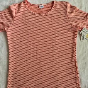 NWT LLR 3XL Gigi. Cream with tiny orange dots.